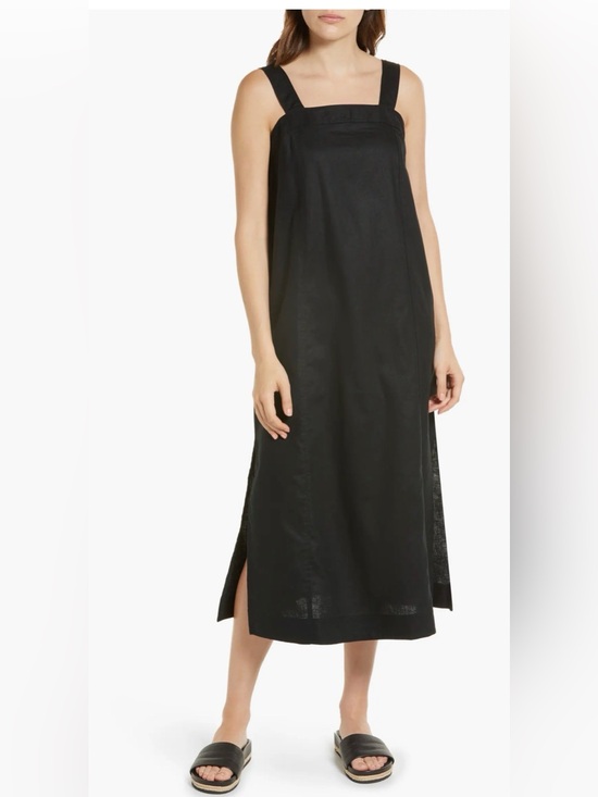 Madewell Dresses & Skirts - Madewell Linen-Cotton Princess-Seamed Midi Dress